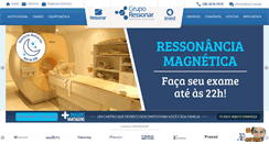 Desktop Screenshot of gruporessonar.com.br